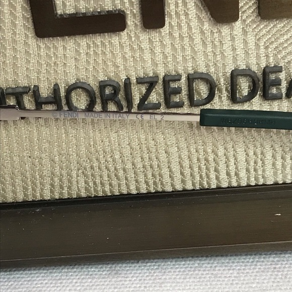 Fendi FF-M0074/S 3YG/0J Sunglasses Women's Light Gold/Blue-Gold Mirror Lens 67mm - Picture 11 of 14